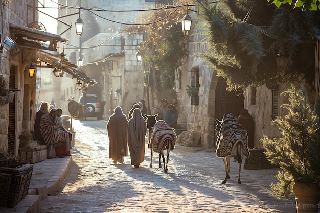 Bethlehem Townsfolk christian background