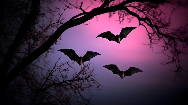 Bewitching Bats of Hauntingly Halloween Bat Photos