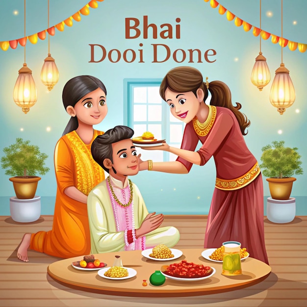 Photo bhai dooj celebration