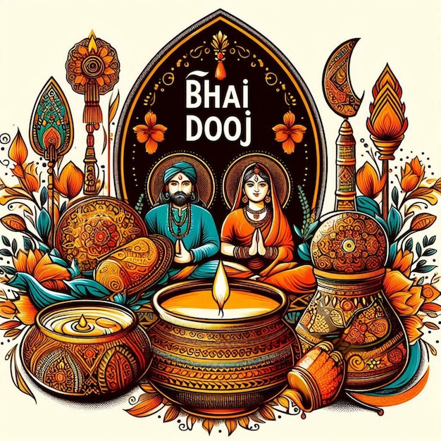 Bhai Dooj related high quality wonderful image