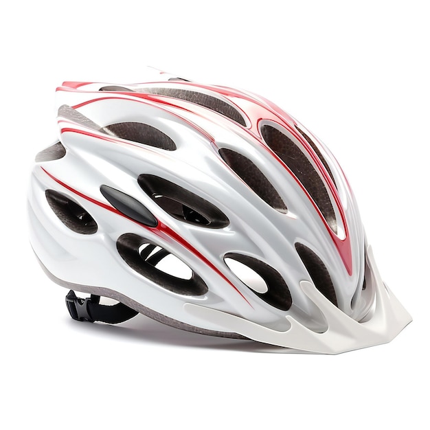 Bicycle helmet isolated on white background