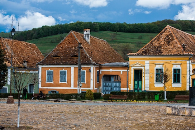 Photo biertan a very beautiful medieval village in transylvania romania a historical town