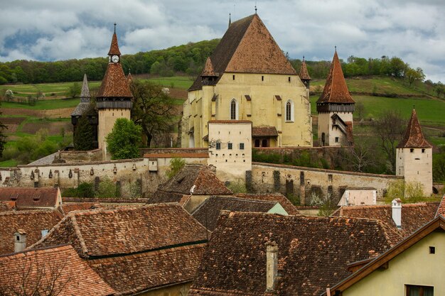 Biertan a very beautiful medieval village in Transylvania Romania A historical town