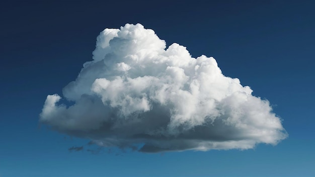 Big and Beautiful white clouds and blue sky