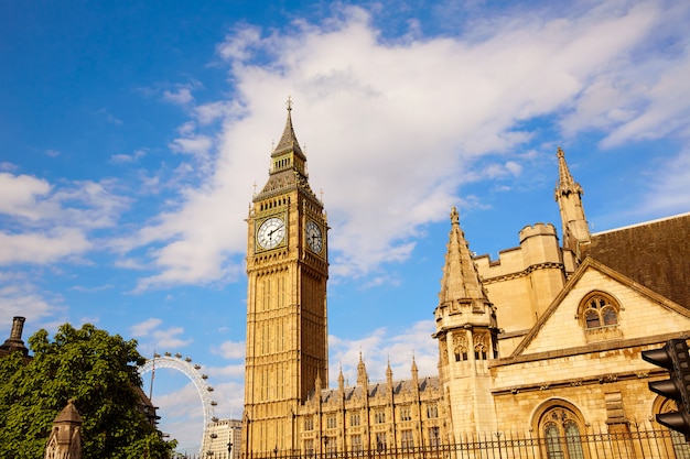 Big Ben Clock Tower in London England