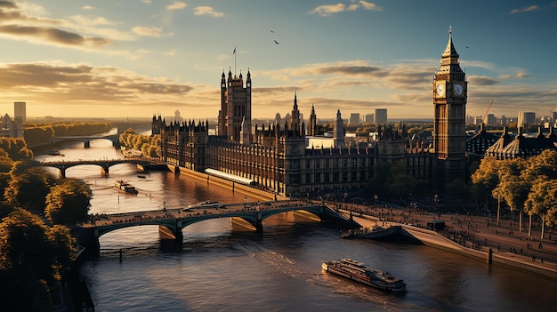 Big Ben from Above