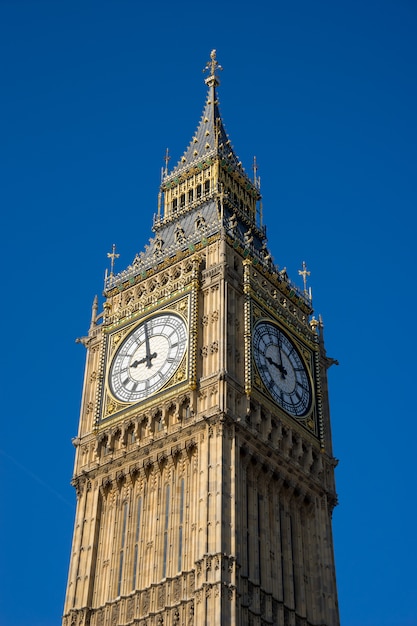 Photo big ben and house of parliament in london england, uk