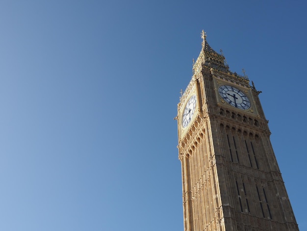 Big Ben in London