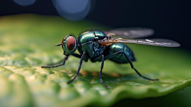 big fly picture Generative AI