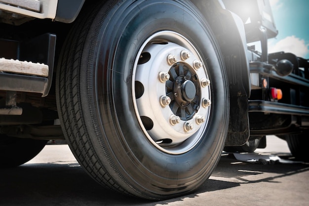 Big Truck Wheels Tires Rubber Vechicle Tyres Freight Trucks Transport Logistics