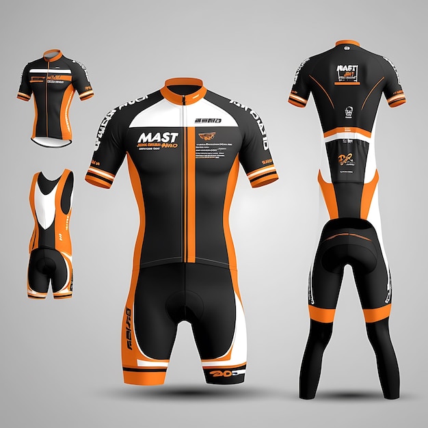 Bike Jersey Mockup