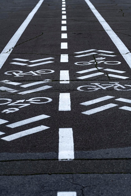 Bike Lane Places for bicycles