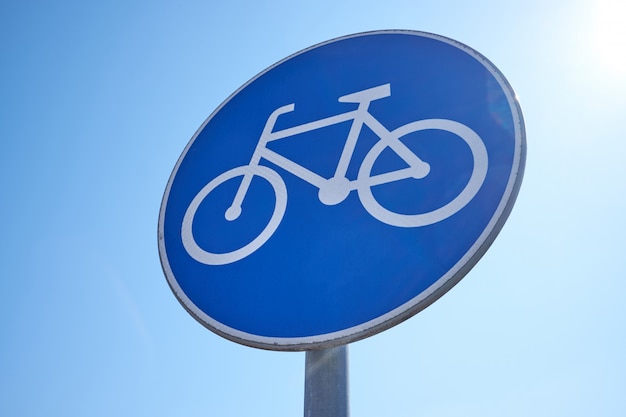 Bike lane sign 