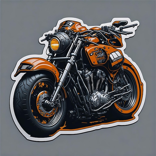 Bike stickers Vector