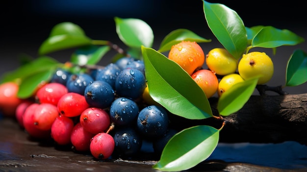 bilberry fruit HD wallpaper photographic image