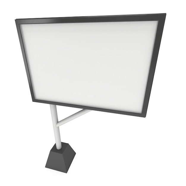 Billboard blank for outdoor advertising poster