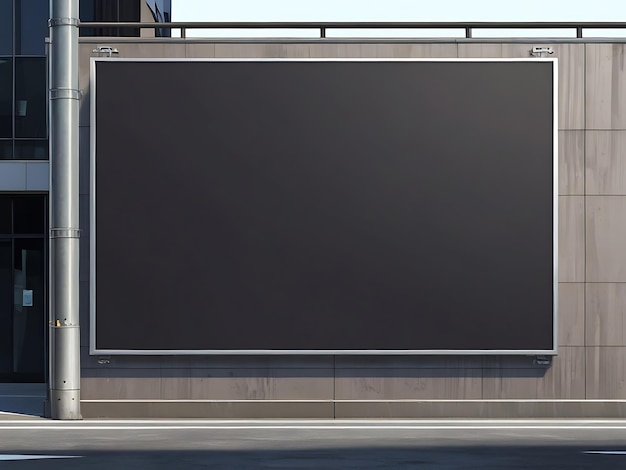 Photo billboard mockup