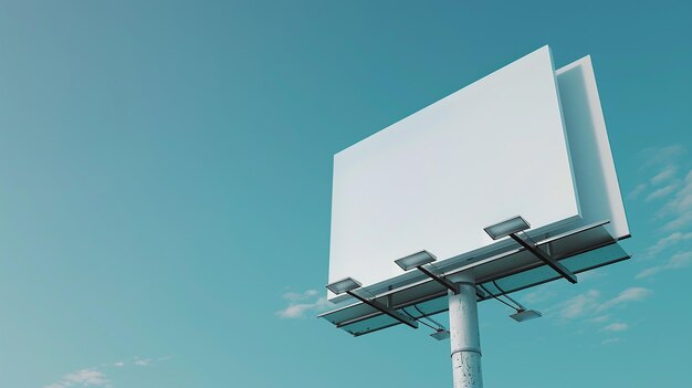 a billboard that has a sky background that says  billboard