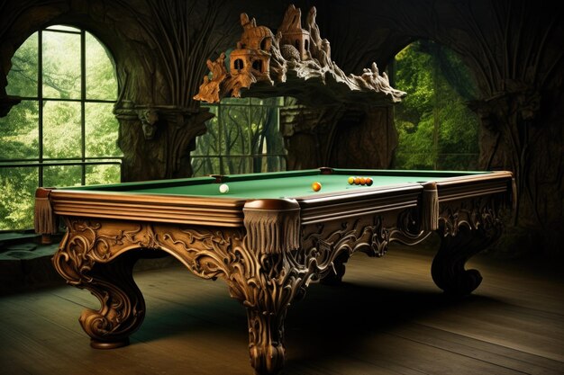 Billiard background