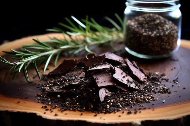 Biltong with a touch of crushed black pepper and ga yummy delicious Biltong food image photography