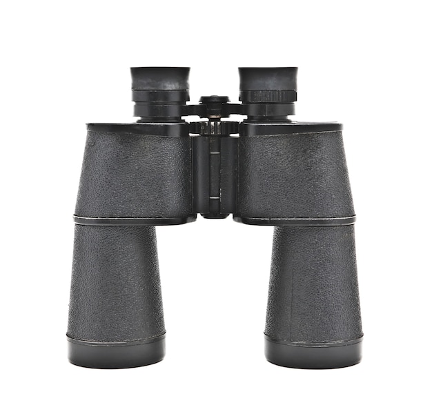 Binoculars isolated on white Search