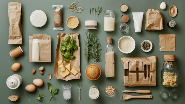 Biodegradable products food packaging made from biomaterials