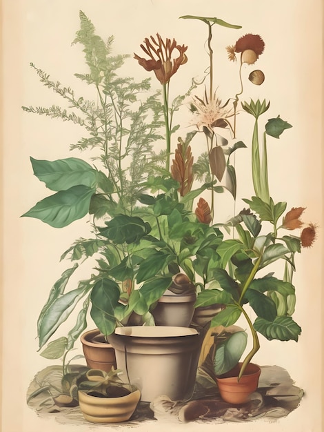 Biological Poster of Plants