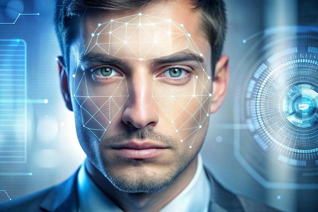 biometric security technology such as fingerprint scanners or facial recognition systems