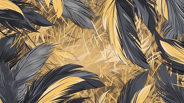 bird feathers background pattern banner wings background picture seamless background