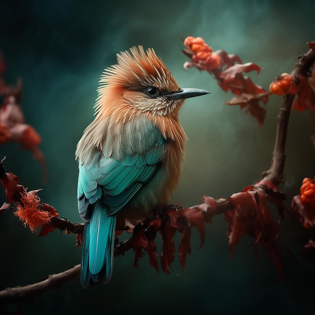 bird photography generated by AI