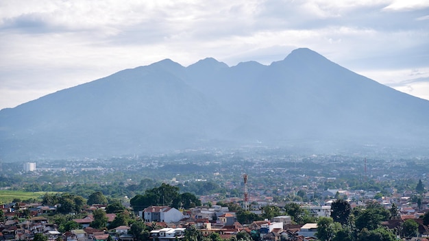 A Bird's Eye View of Mount Salak Bogor