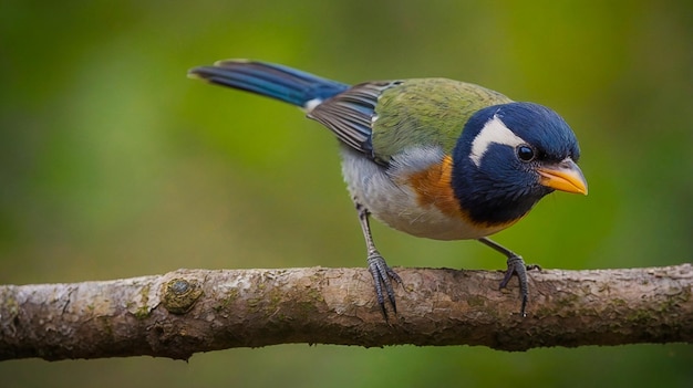 a bird on the tree animal nature