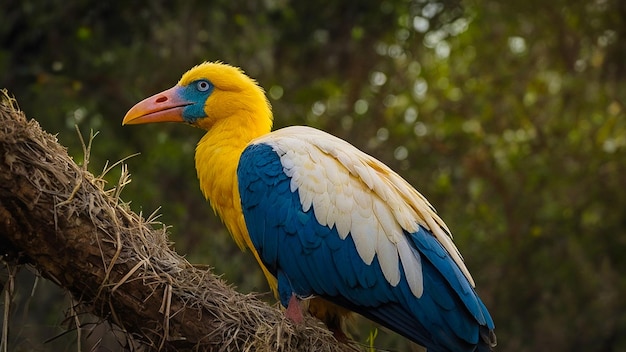 a bird on the tree animal nature