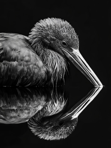 Photo a bird with a beak that says  seagull  on it