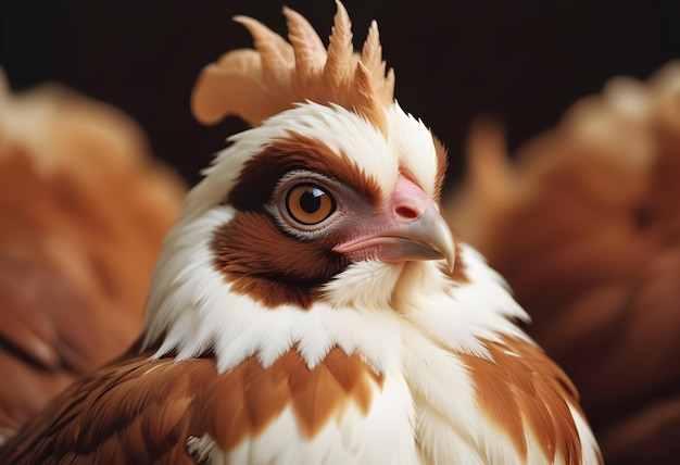 a bird with a yellow beak and brown feathers