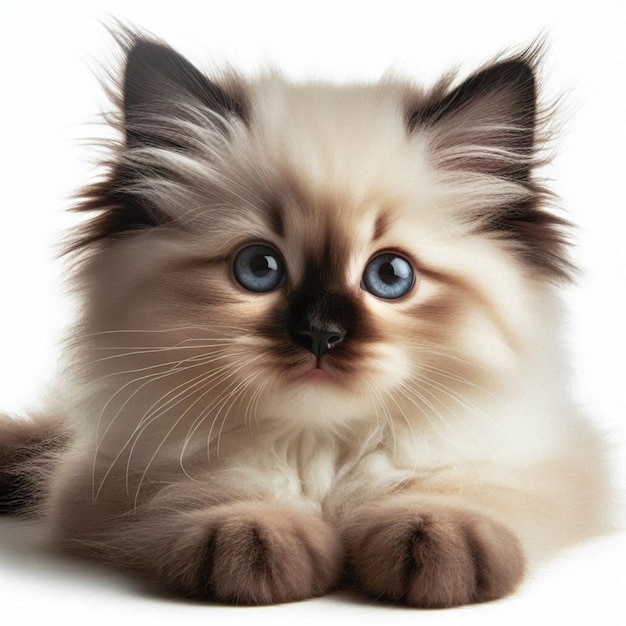 Photo birman cat amp birman cat puppy