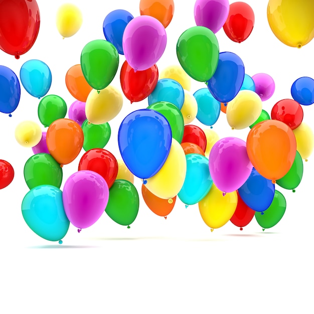 Birthday balloons