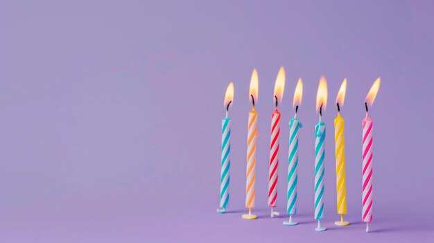 Photo a birthday cake with candles that say  birthday