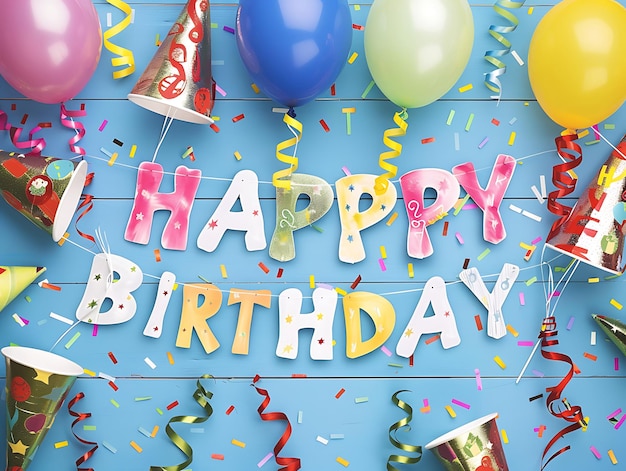 a birthday cake with the words happy birthday written in white letters