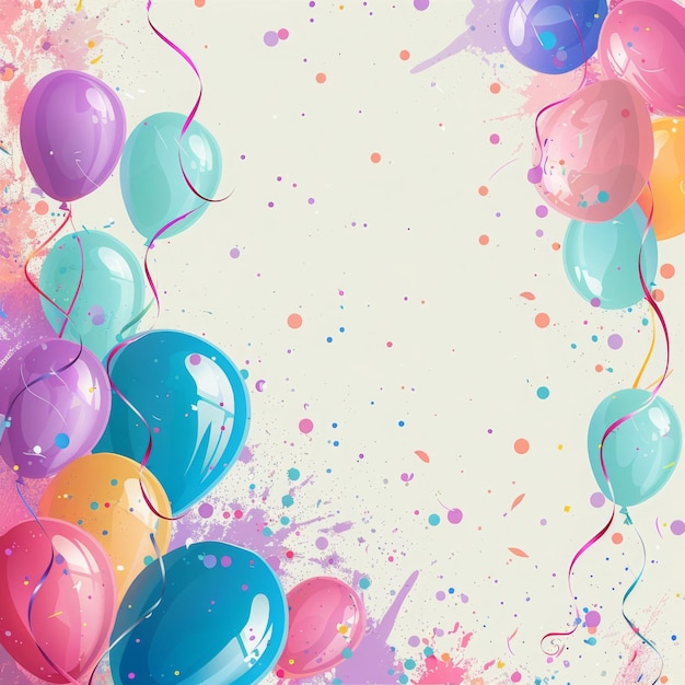 Birthday Card Background Design