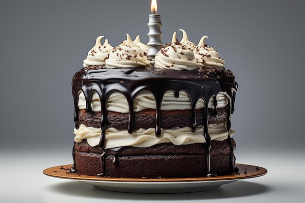 birthday Chocolate cake background food 132jpg