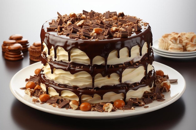 birthday Chocolate cake background food 163jpg