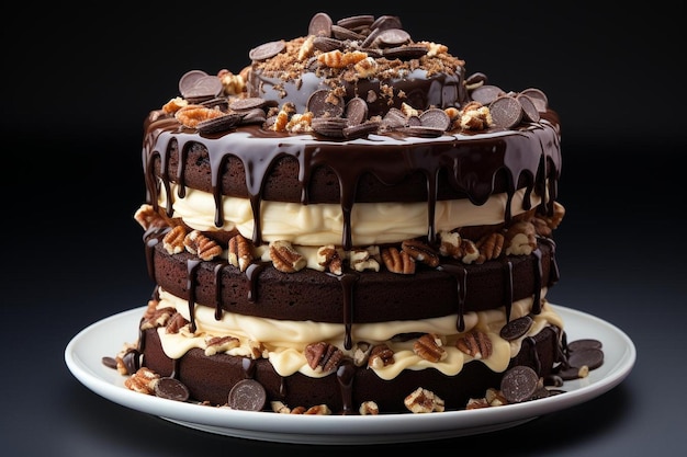 birthday Chocolate cake background food 234jpg