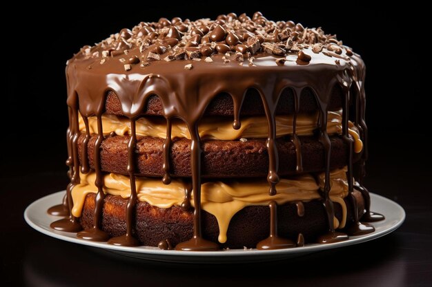 birthday Chocolate cake background food 446jpg