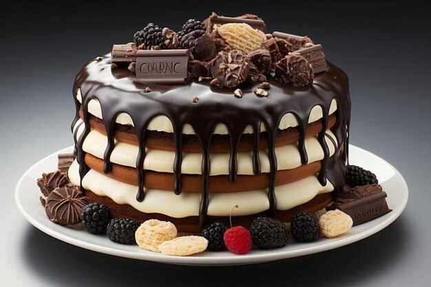 birthday Chocolate cake background food 47jpg