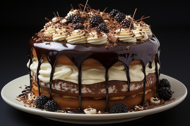 birthday Chocolate cake background food 495jpg