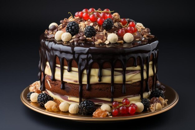 birthday Chocolate cake background food 558jpg