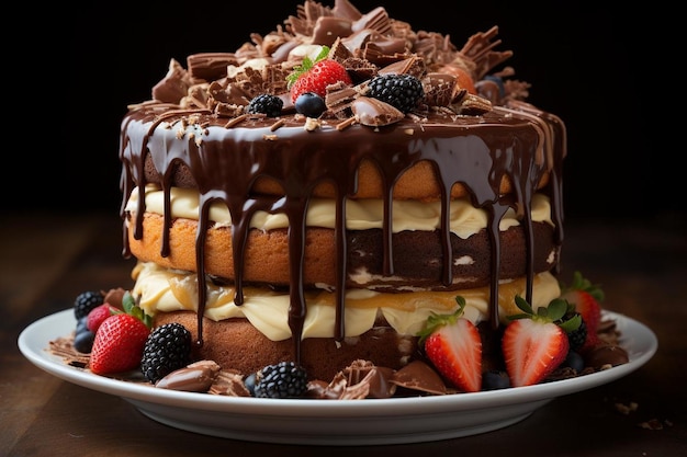 birthday Chocolate cake background food 580jpg