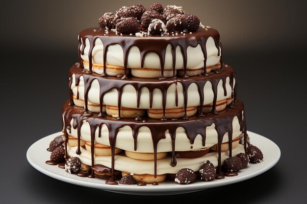 birthday Chocolate cake background food 690jpg