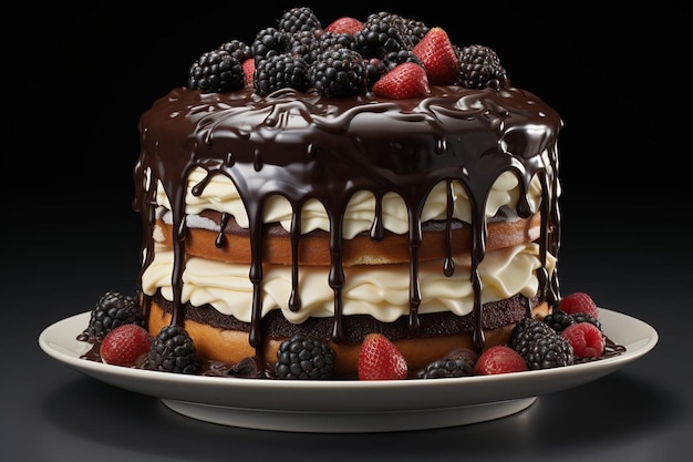 birthday Chocolate cake background food 89jpg